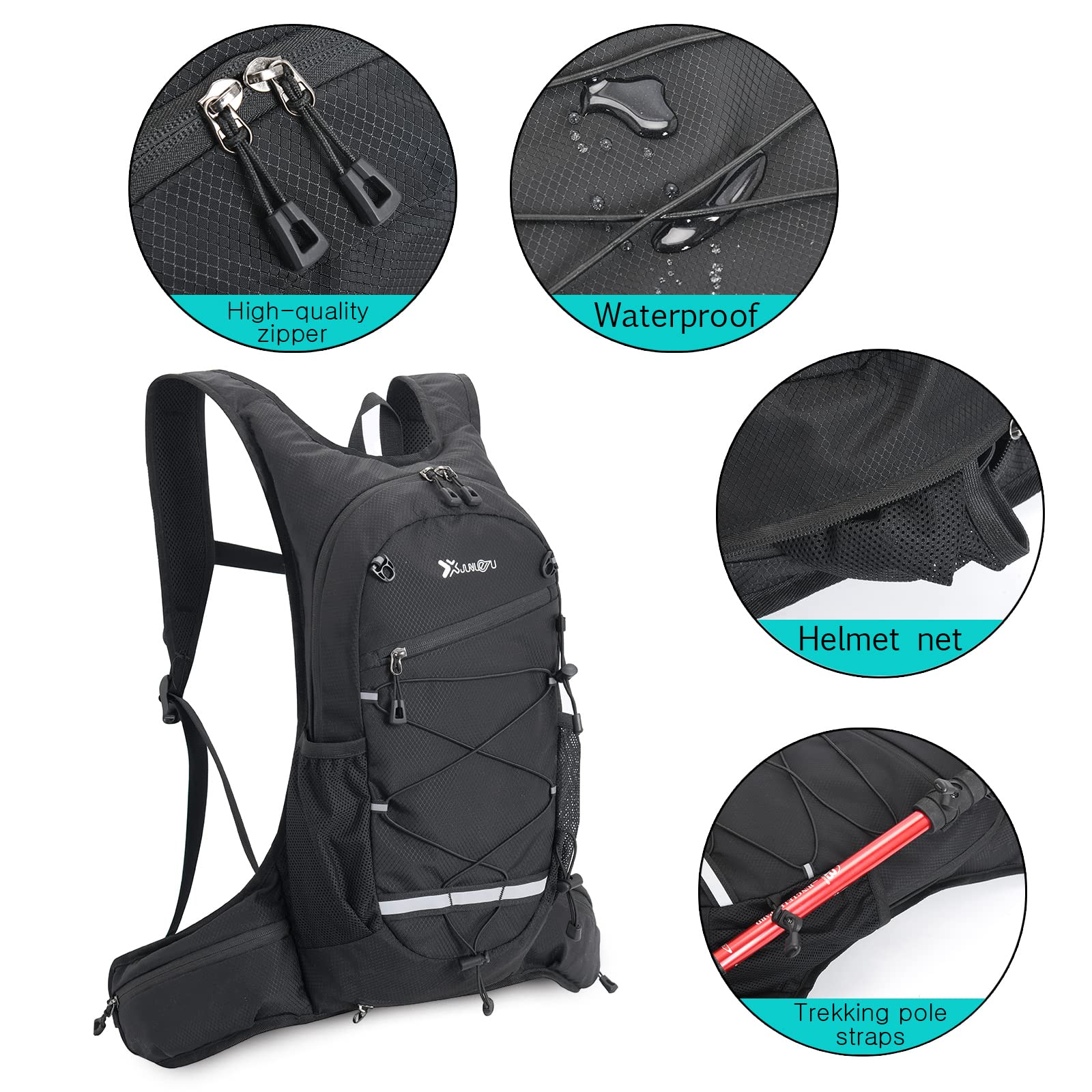 20L 30L 35L 40L 60L Rucksack Wasserdicht Outdoor Reisen Trekking Wanderrucksack - Bild 34 von 39