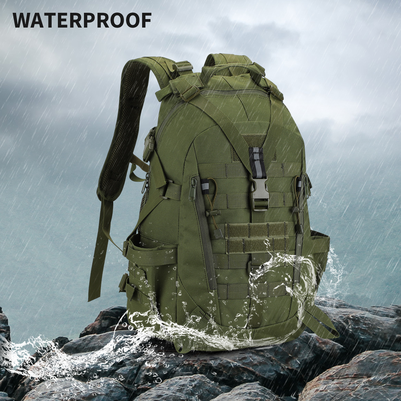 3040L US Army Rucksack Molle Outdoor Trekking Armee BW Bundeswehr Kampfrucksack