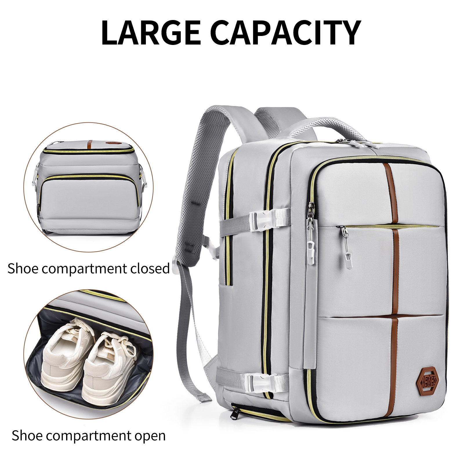 Rucksack 40x20x25 Handgepäck Reiserucksack Ryanair Boardgepäck Schulrucksack Neu - Bild 52 von 63