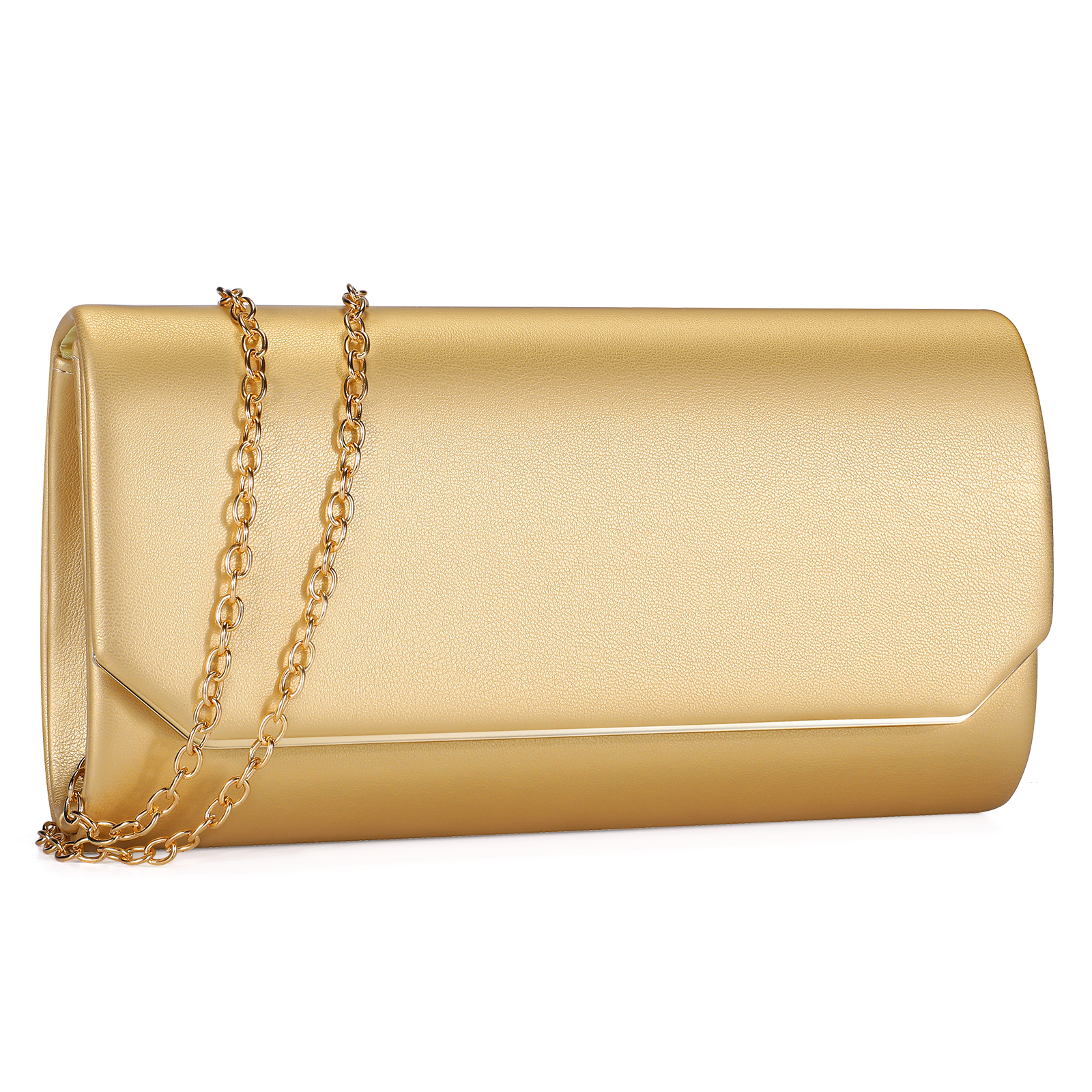 Women Evening Clutch Bag Designer Leather Handbag Bridal Wedding Cocktail Party - Picture 23 of 23