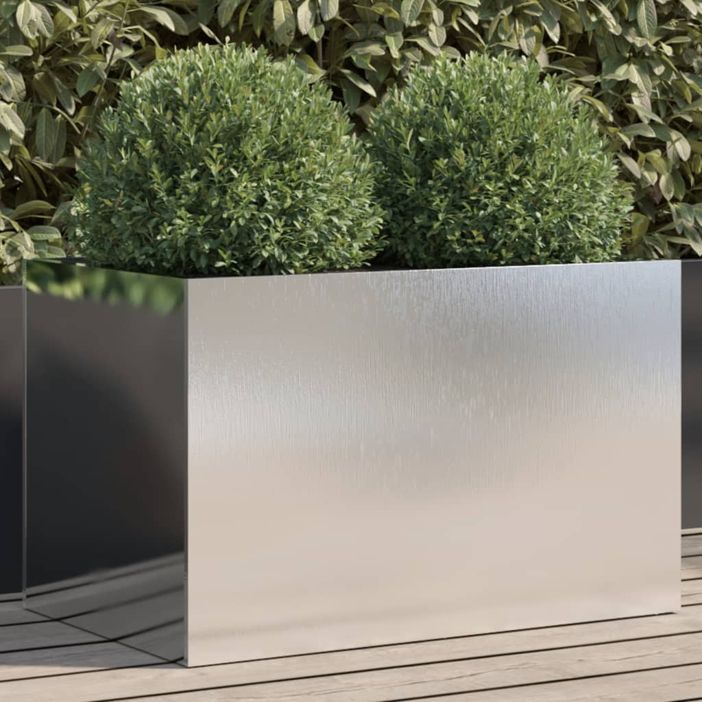 Metall Pflanzkübel Blumenkasten Hochbeet Gemüsebeet Blumenbeet Stahl Beet Garten - Bild 73 von 93