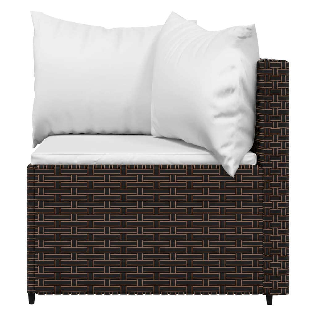 Garten Lounge Set mit Kissen Gartensofa Ecksofa Gartenmöbel Poly Rattan - Bild 89 von 106