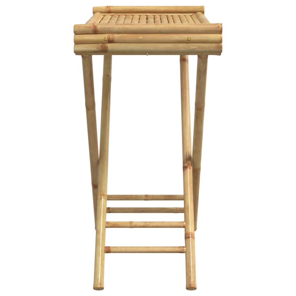 Balkontisch Gartentisch Tabletttisch Bambus Klapptisch Esstisch Konsolentisch - Bild 29 von 48