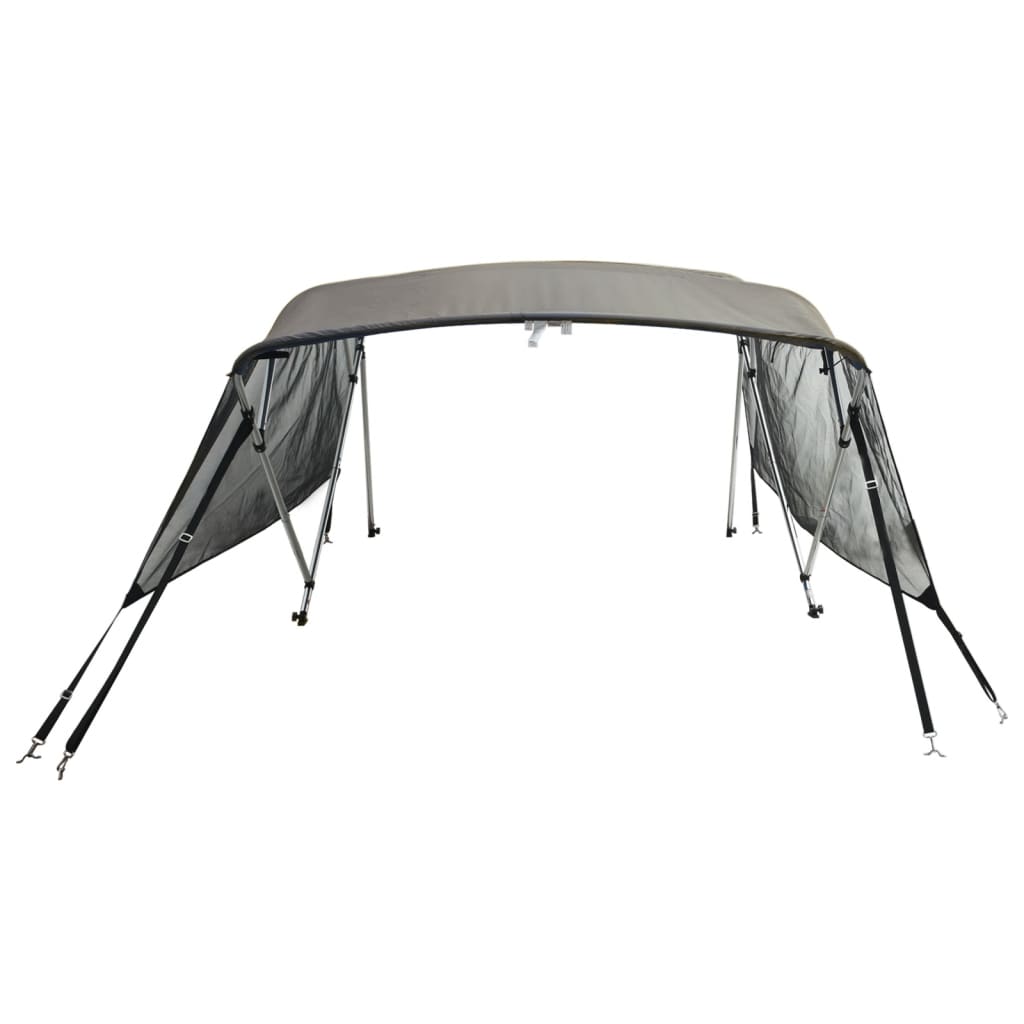 3/4-Bow Bimini Top Canvas Bezug mit Seitenteile Bootsverdeck acheter Sonnensegel Boot