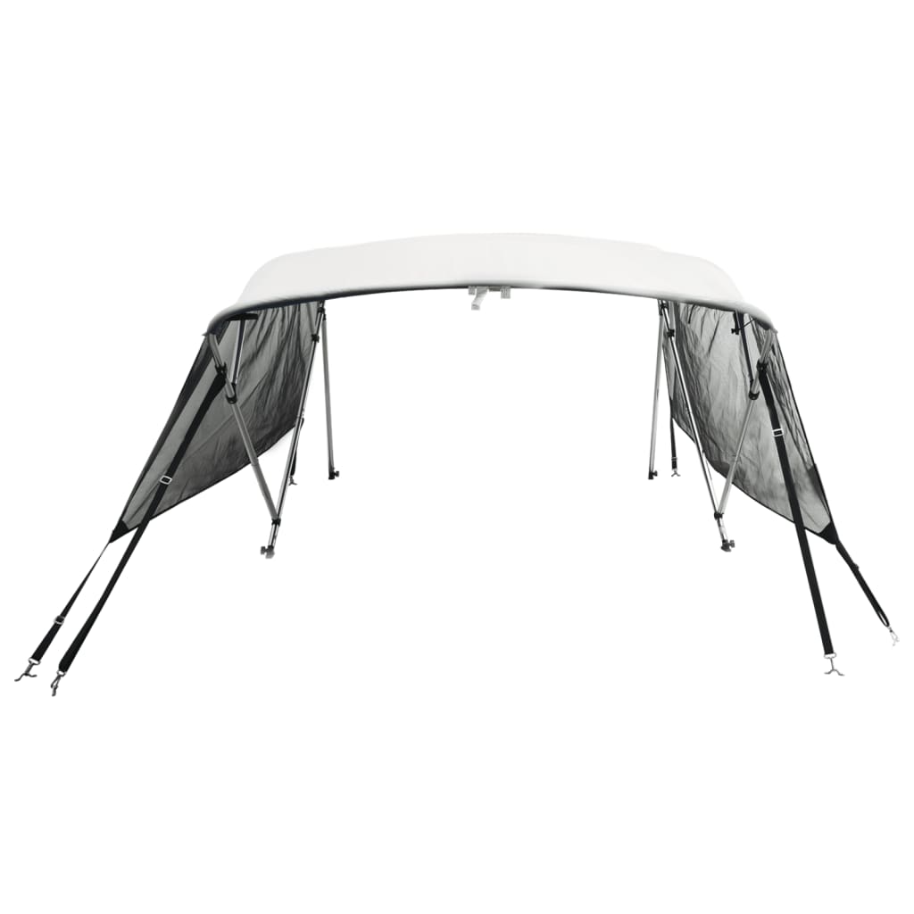 3/4-Bow Bimini Top Canvas Bezug vente en gros mit Seitenteile Bootsverdeck Sonnensegel Boot