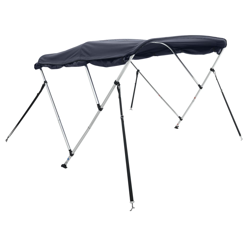3/4-Bow Bimini Top Canvas Bezug mit usine Seitenteile Bootsverdeck Sonnensegel Boot