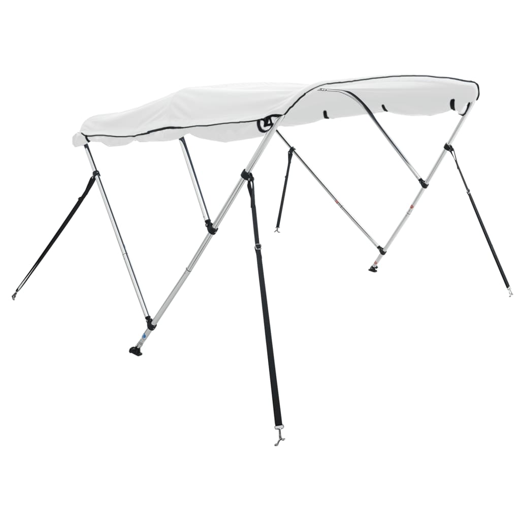 3/4-Bow Bimini Top Canvas Bezug mit Seitenteile soldes Bootsverdeck Sonnensegel Boot