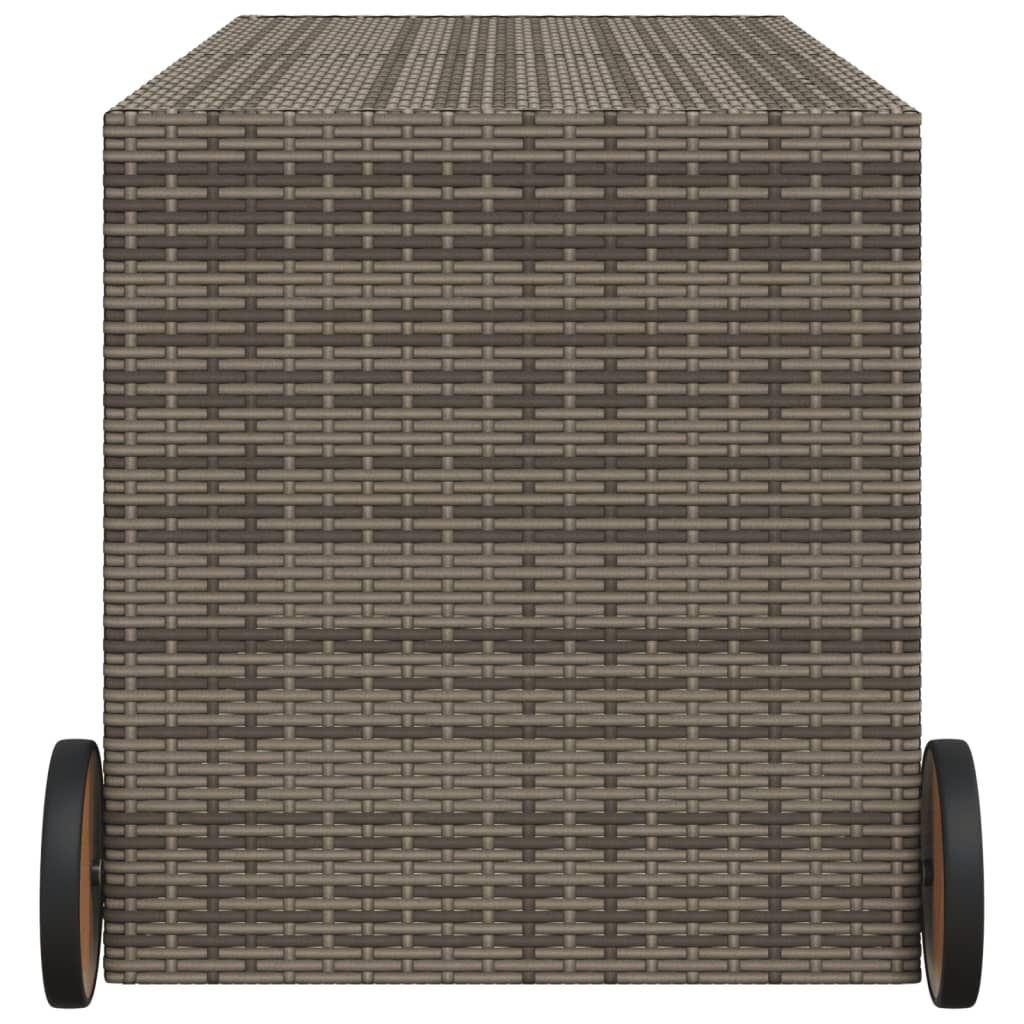 Poly Rattan Gartentruhe Auflagenbox Kissenbox Gartenbox Aufbewahrungsbox Truhe - Bild 69 von 95