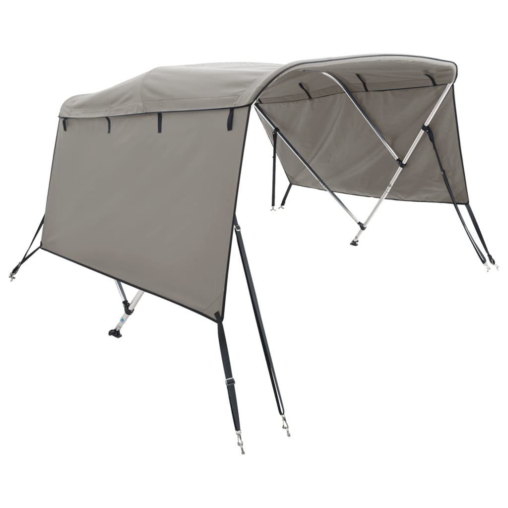 3/4-Bow Bimini Top Canvas Bezug mit Seitenteile Bootsverdeck Sonnensegel officiel Boot