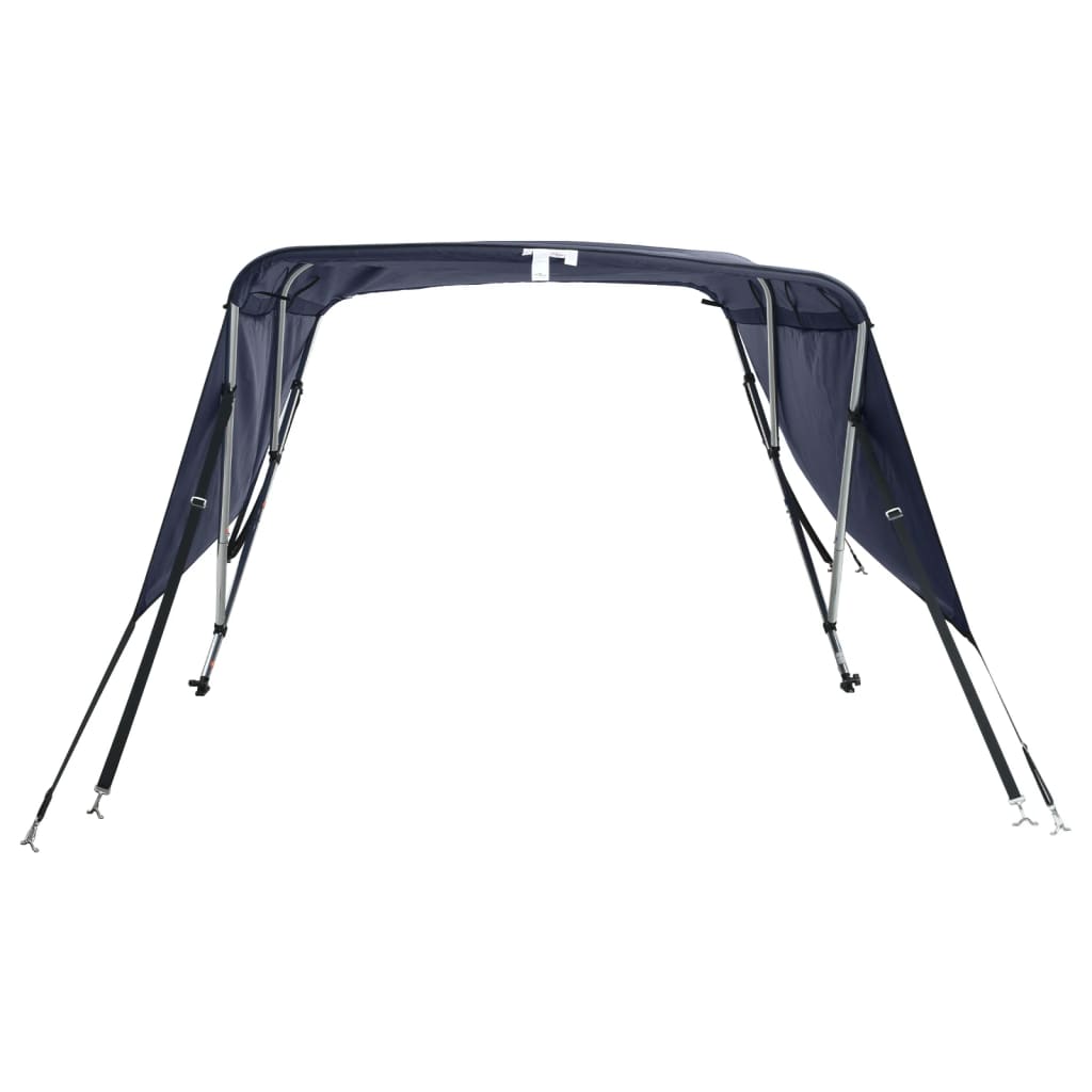 3/4-Bow vente Bimini Top Canvas Bezug mit Seitenteile Bootsverdeck Sonnensegel Boot
