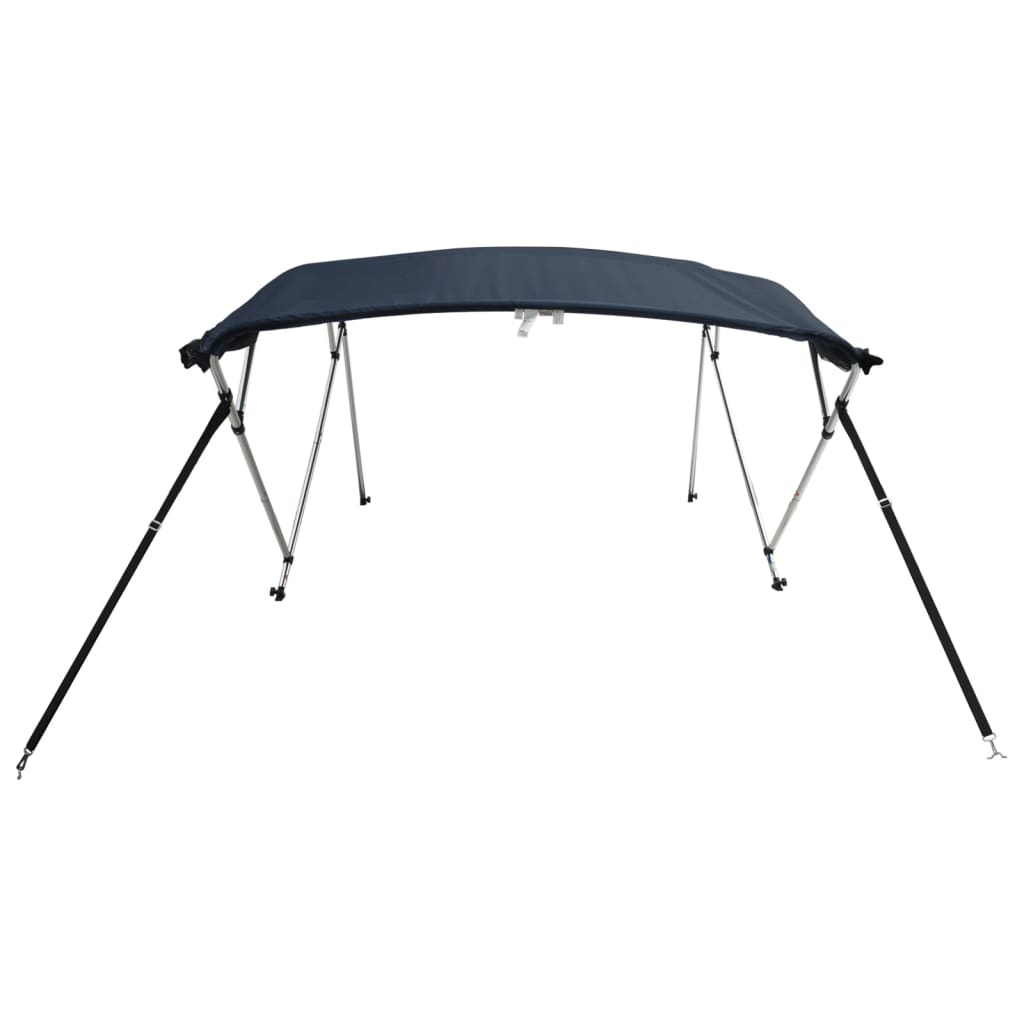 3/4-Bow Bimini Top Canvas Bezug mit Seitenteile Bootsverdeck Sonnensegel 2024 Boot
