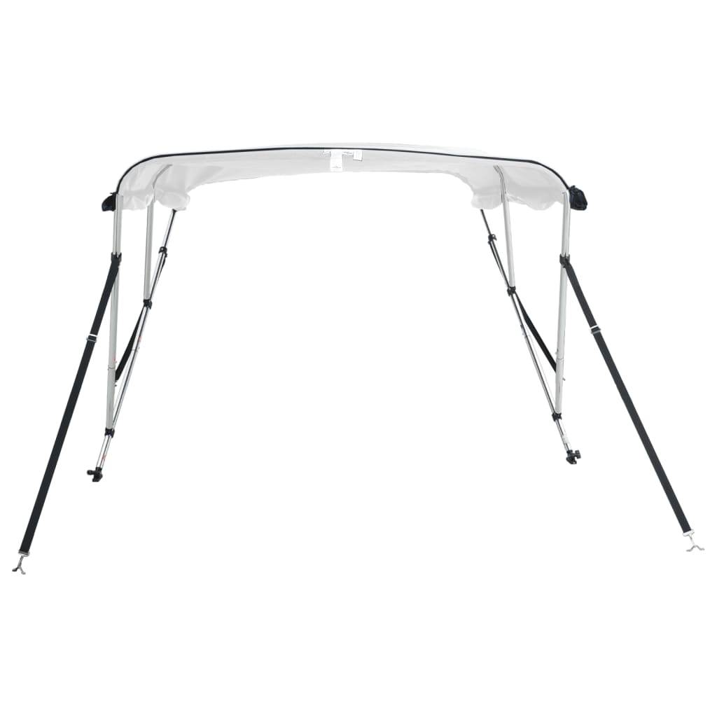 3/4-Bow Bimini Top vendu Canvas Bezug mit Seitenteile Bootsverdeck Sonnensegel Boot