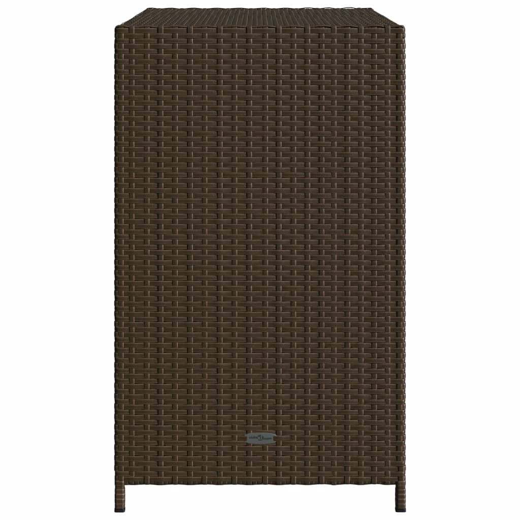 Gartenschrank Balkonschrank Geräteschrank Haushaltsschrank Schrank Poly Rattan - Bild 30 von 55