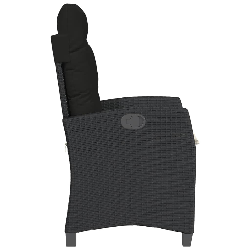 Poly Rattan Gartensessel mit Kissen Verstellbar Gartenstuhl Sessel Stuhl Stühle - Bild 23 von 77