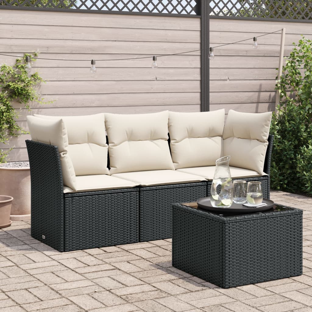 Garden Sofas Terrassenmöbel Lounge Set Balkon Garten-Sofagarnitur mit Kissen Neu - Bild 25 von 30