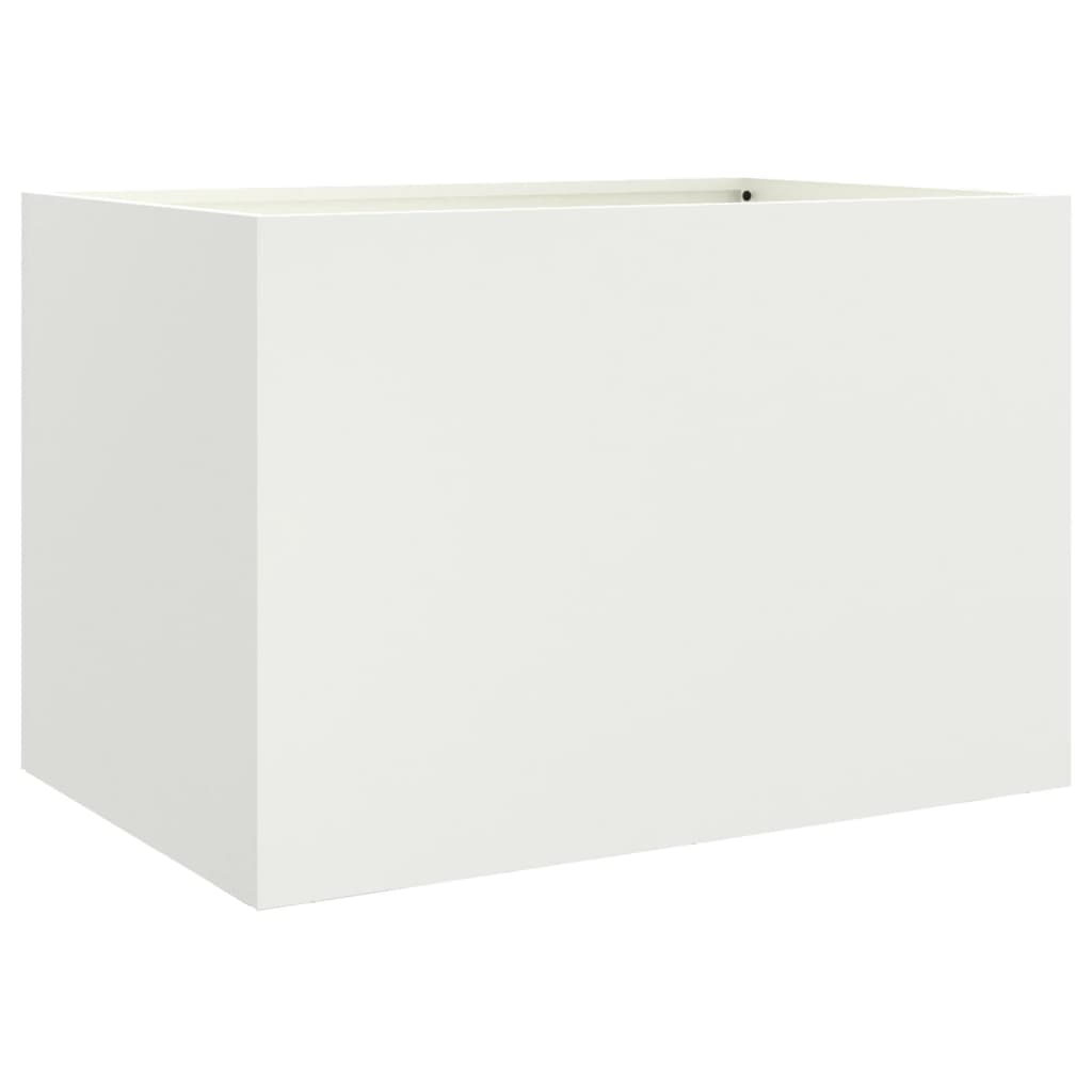 Metall Pflanzkübel Blumenkasten Hochbeet Gemüsebeet Blumenbeet Stahl Beet Garten - Bild 42 von 93