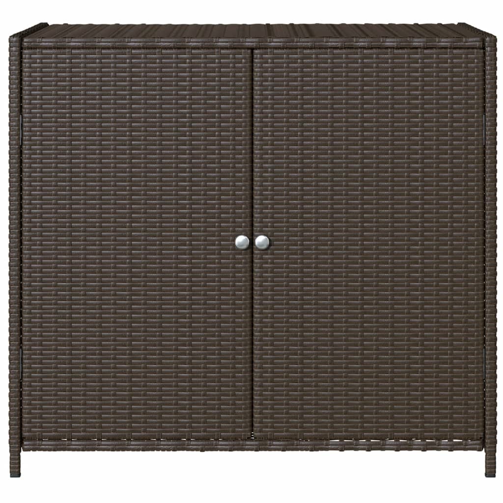 Gartenschrank Balkonschrank Geräteschrank Haushaltsschrank Schrank Poly Rattan - Bild 29 von 55
