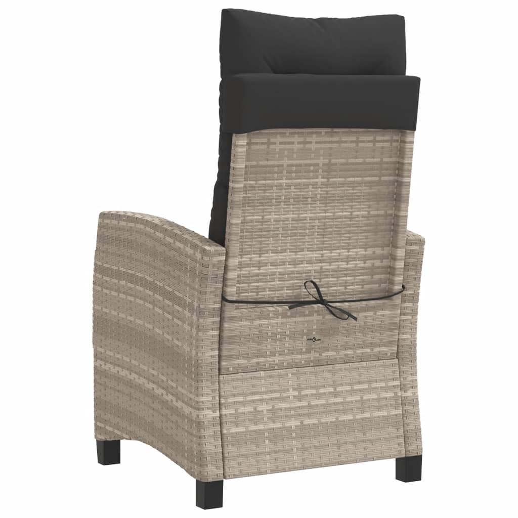 Poly Rattan Gartensessel mit Kissen Verstellbar Gartenstuhl Sessel Stuhl Stühle - Bild 74 von 77