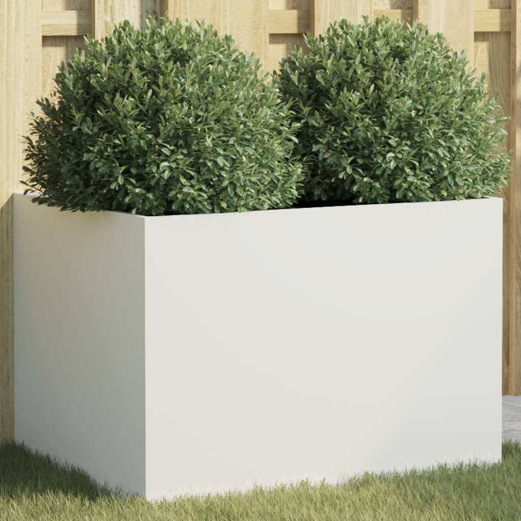 Metall Pflanzkübel Blumenkasten Hochbeet Gemüsebeet Blumenbeet Stahl Beet Garten - Bild 36 von 93