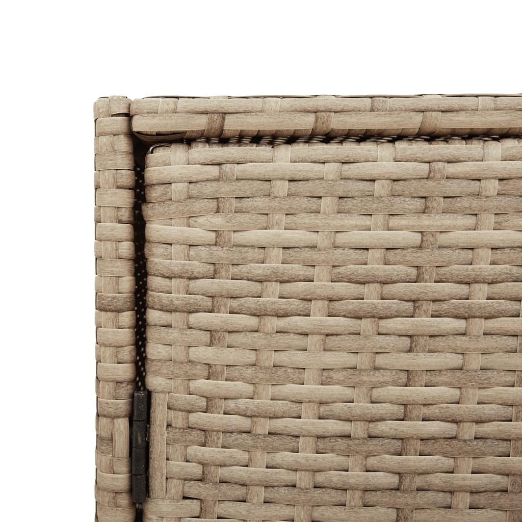 Gartenschrank Balkonschrank Geräteschrank Haushaltsschrank Schrank Poly Rattan - Bild 55 von 55