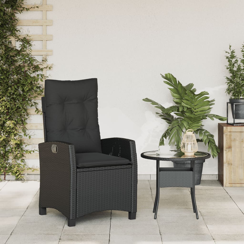 Poly Rattan Gartensessel mit Kissen Verstellbar Gartenstuhl Sessel Stuhl Stühle - Bild 21 von 77