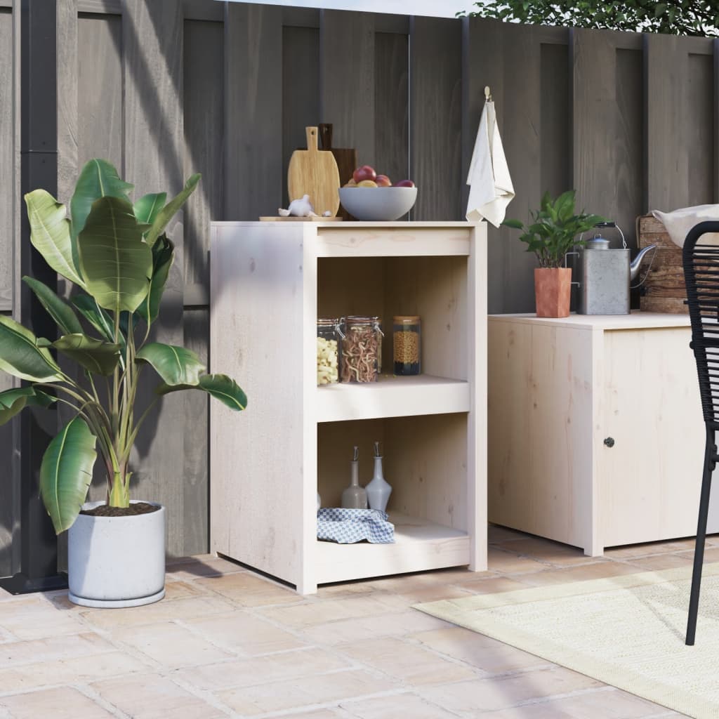 Outdoor-Küchenschrank Gartenschrank Küchenzeile Massivholz Balkon Schrank - Bild 88 von 104
