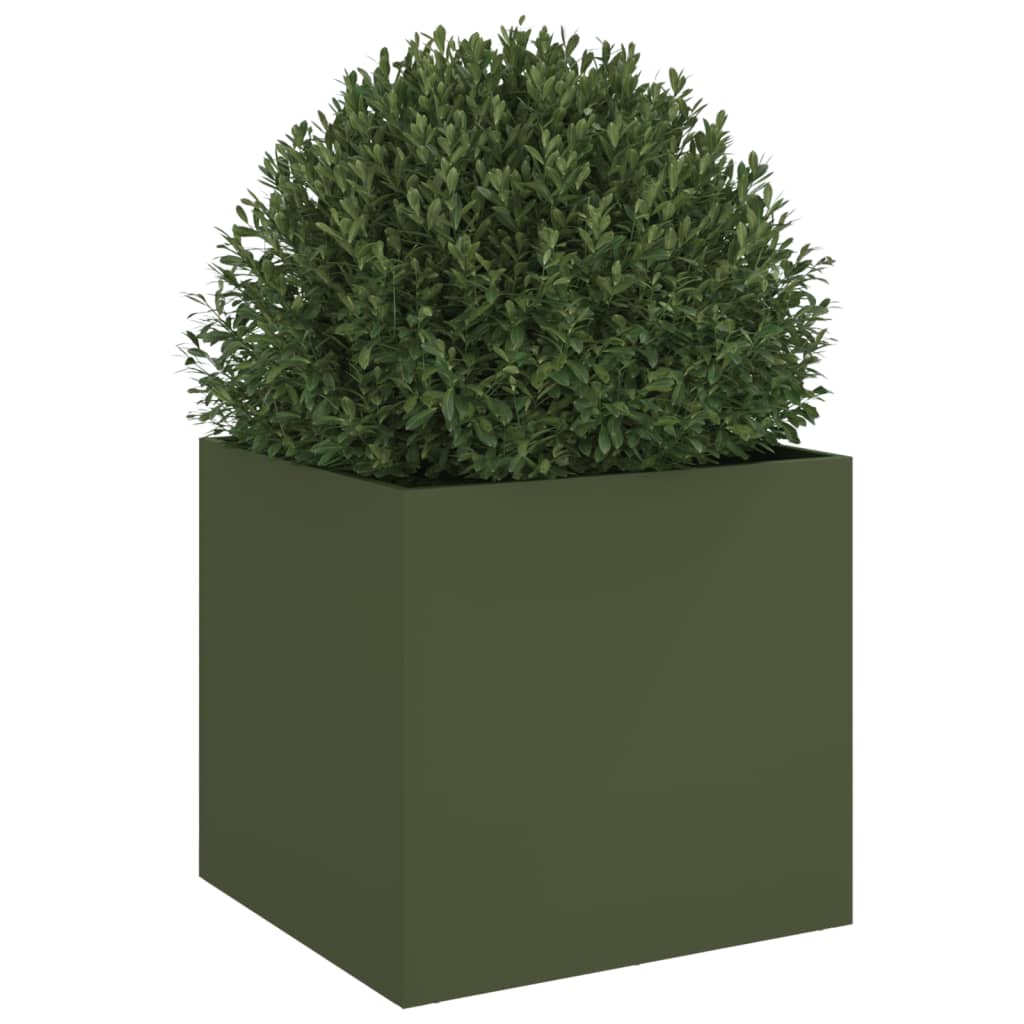 Metall Pflanzkübel Blumenkasten Hochbeet Gemüsebeet Blumenbeet Stahl Beet Garten - Bild 65 von 93
