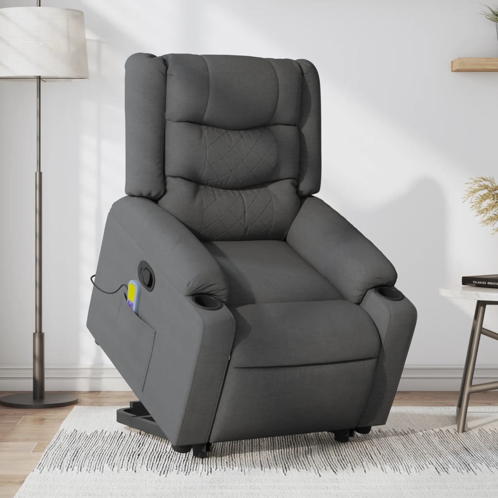 Relaxsessel mit Aufstehhilfe Liegefunktion Elektrisch Sessel Sofa Fernsehsessel - Bild 22 von 30
