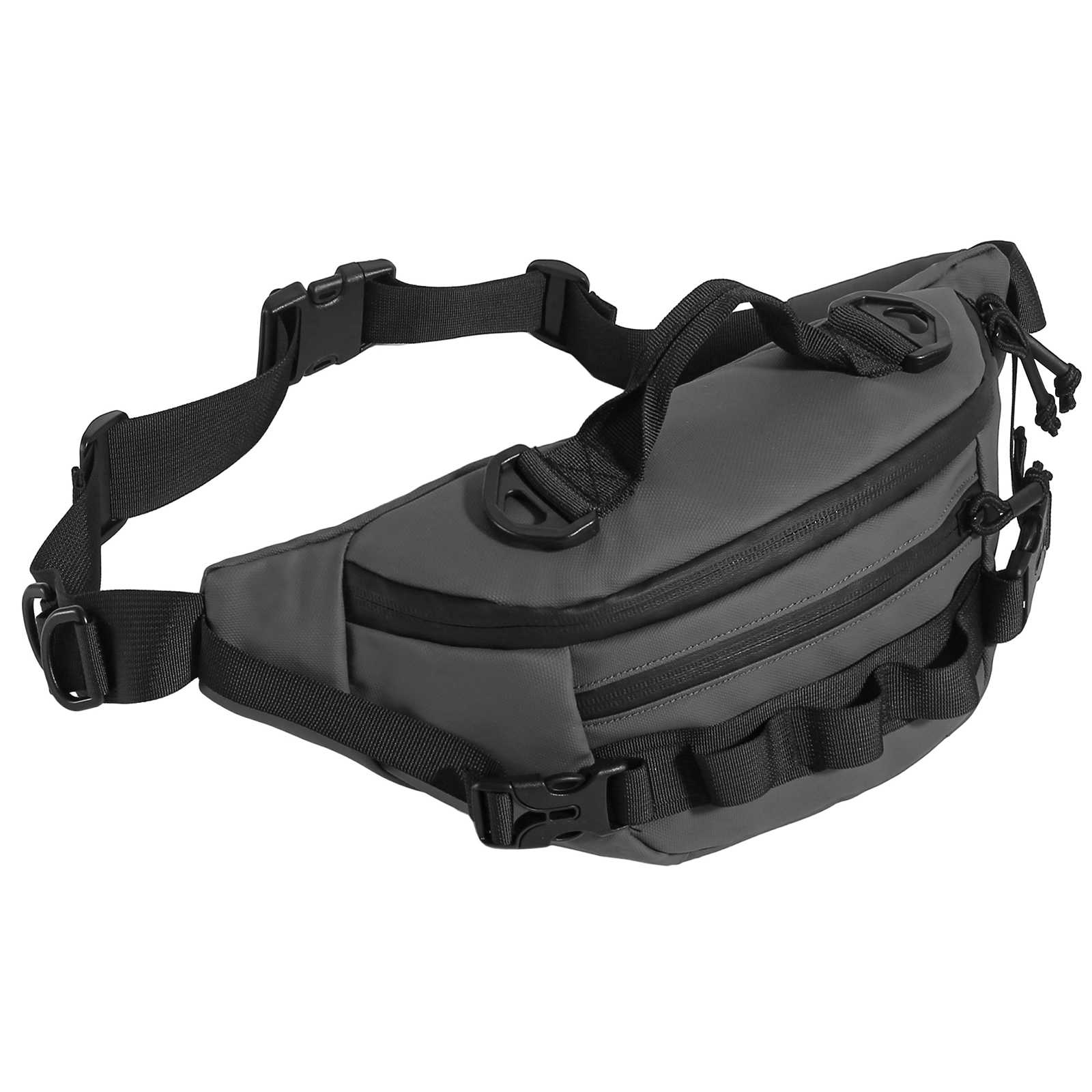 Military Tactical Fanny Pack Molle Crossbody Bag Men Women Waist Hip Belt Bumbag - Picture 20 of 22