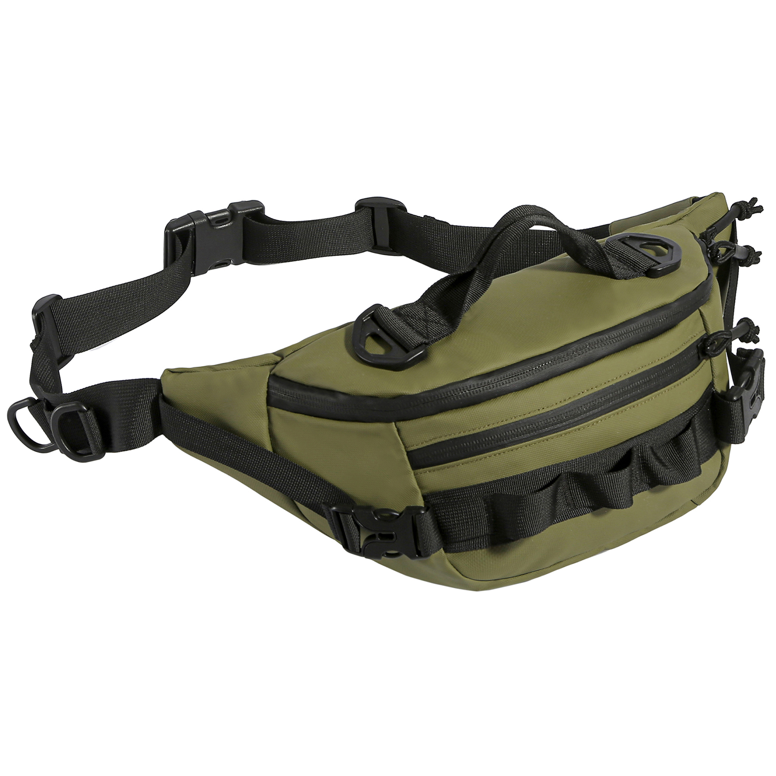 Military Tactical Fanny Pack Molle Crossbody Bag Men Women Waist Hip Belt Bumbag - Picture 22 of 22