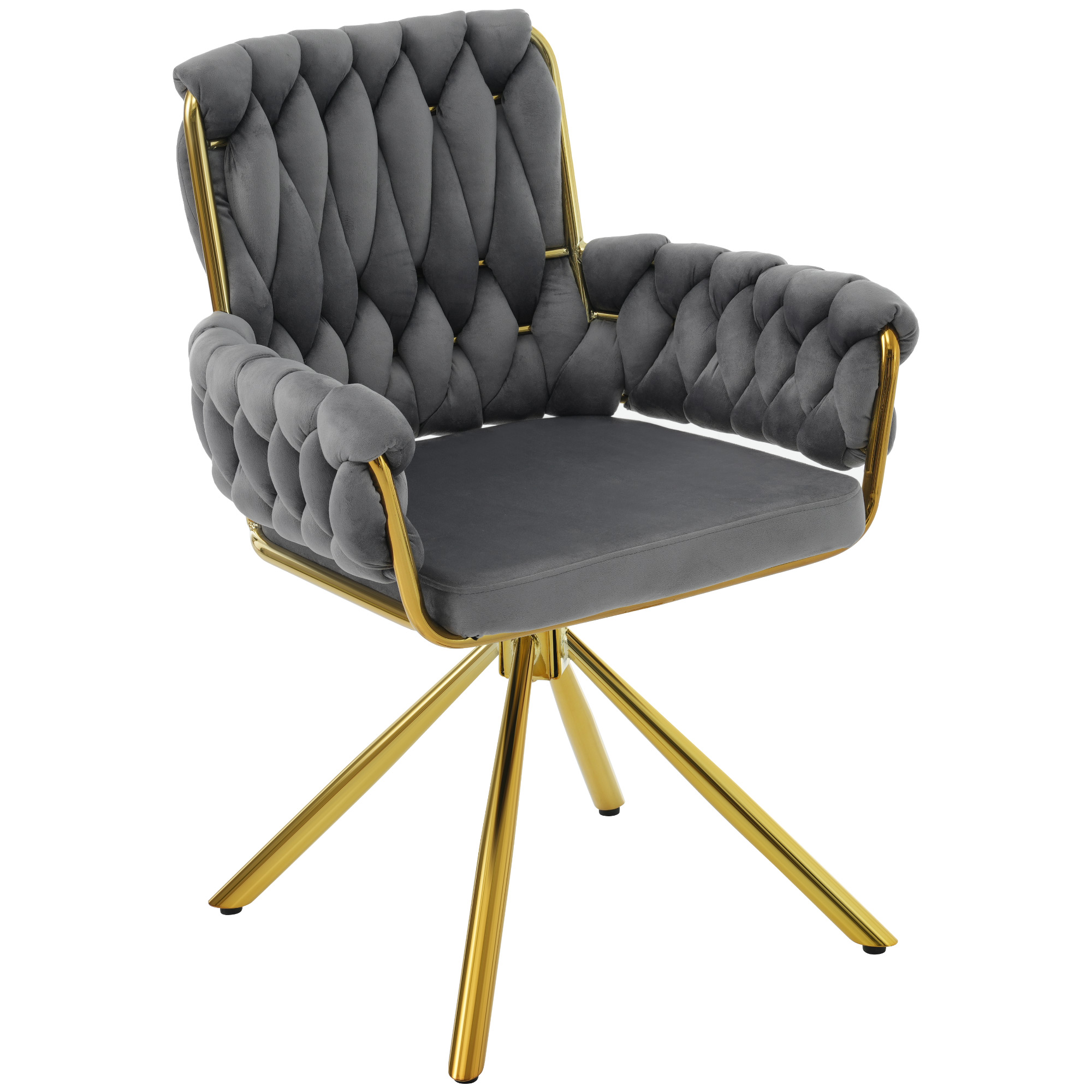1/2/4/6x Dining Chair Armchair Velvet Kitchen Dining Room Restaurant Office - Picture 11 of 74
