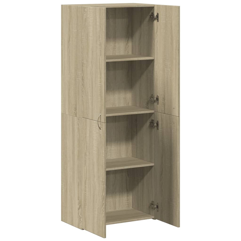 Mehrzweckschrank Lagerschrank Büroschrank Aktenschrank Holzwerkstoff Schrank - Bild 15 von 33