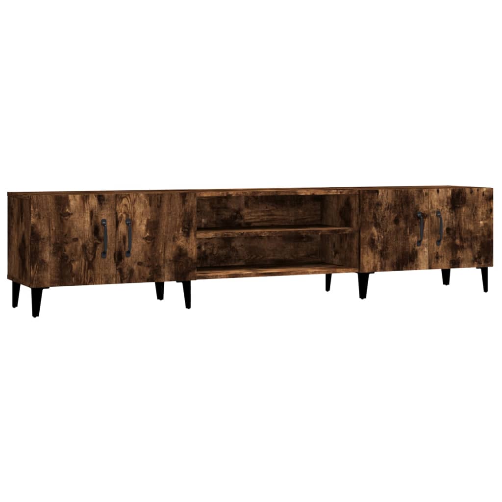 TV Schrank Fernsehtisch Fernsehschrank Lowboard Holzwerkstoff 180 x 31,5 x 40 cm - Bild 15 von 19