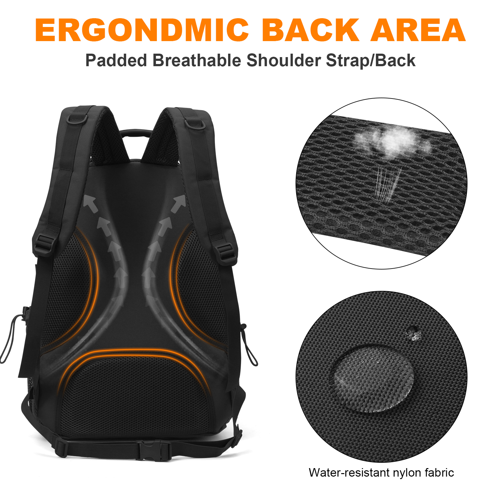 40L Taktischer Rucksack Militär Wanderrucksack Wasserdicht Trekkingrucksack