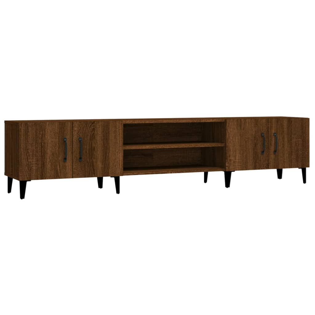 TV Schrank Fernsehtisch Fernsehschrank Lowboard Holzwerkstoff 180 x 31,5 x 40 cm - Bild 17 von 19