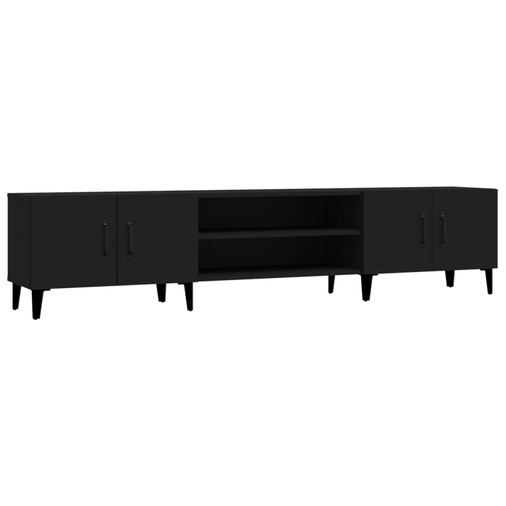 TV Schrank Fernsehtisch Fernsehschrank Lowboard Holzwerkstoff 180 x 31,5 x 40 cm - Bild 11 von 19