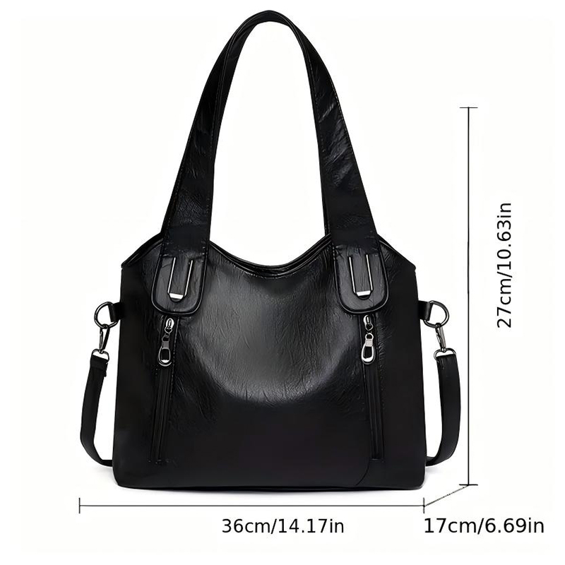Ladies Handbag Designer Shoulder Tote Bag Women Purse Crossbody Leather Handbags - Picture 12 of 22