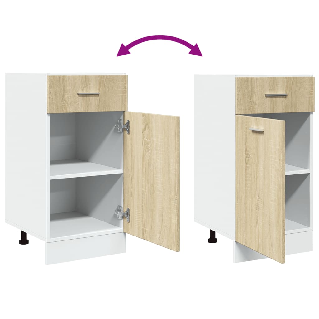Sonoma-Eiche Küchenschrank Hängeschrank Unterschrank Küchen Zeile Küchenschränke - Bild 46 von 338