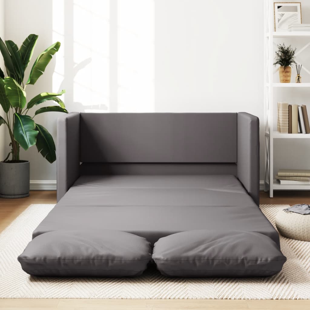 Bodensofa mit Schlaffunktion Bodenbett Schlafsofa Klappsofa Kunstleder - Bild 17 von 38