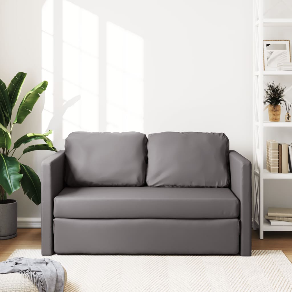 Bodensofa mit Schlaffunktion Bodenbett Schlafsofa Klappsofa Kunstleder - Bild 19 von 38