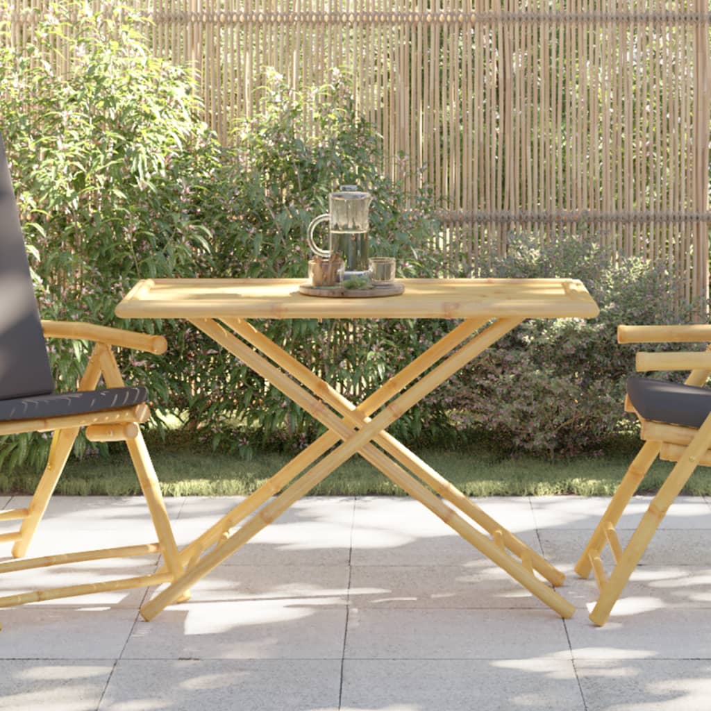 Balkontisch Gartentisch Tabletttisch Bambus Klapptisch Esstisch Konsolentisch - Bild 16 von 48