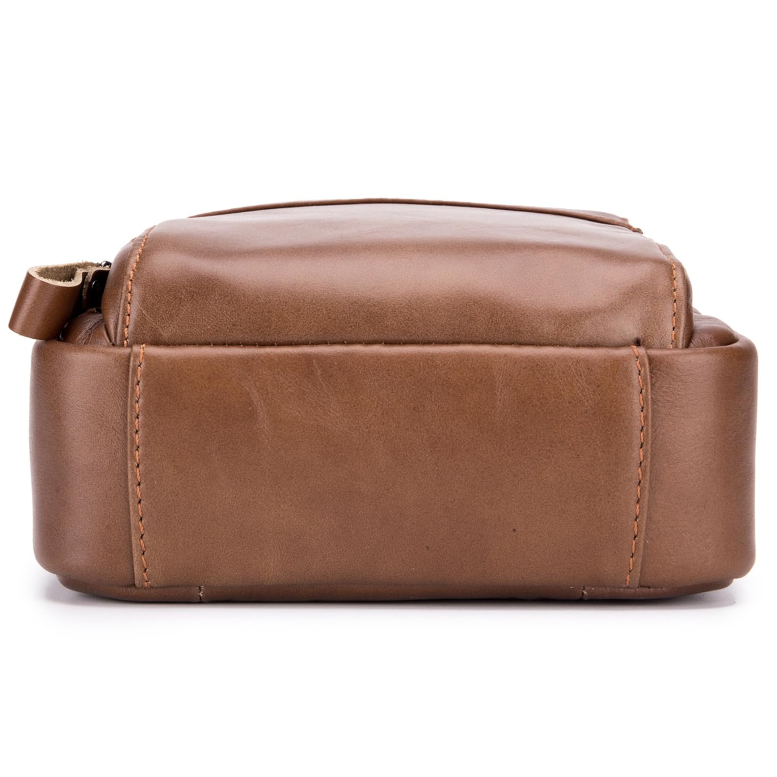 Herren Schultertasche Echte Leder Brusrtasche Crossbody Umhängetasche Bag Arbeit - Bild 19 von 31