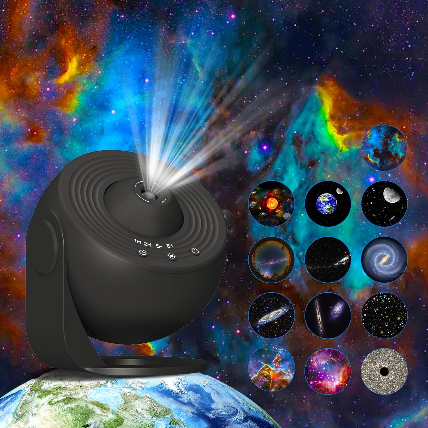 Galaxy Projector 13-In-1 HD Planetarium Star Projector Sky Constellation Night