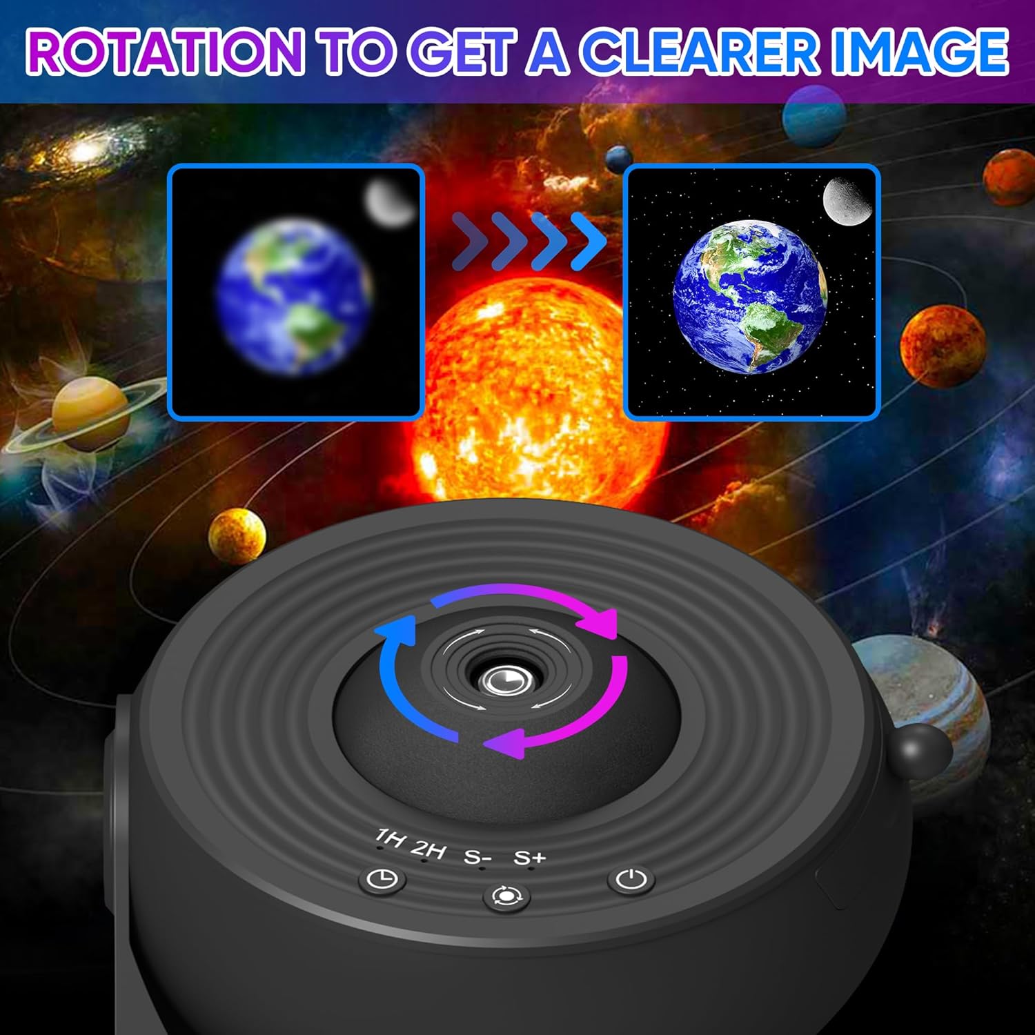 Galaxy Projector 13-In-1 HD Planetarium Star Projector Sky Constellation Night