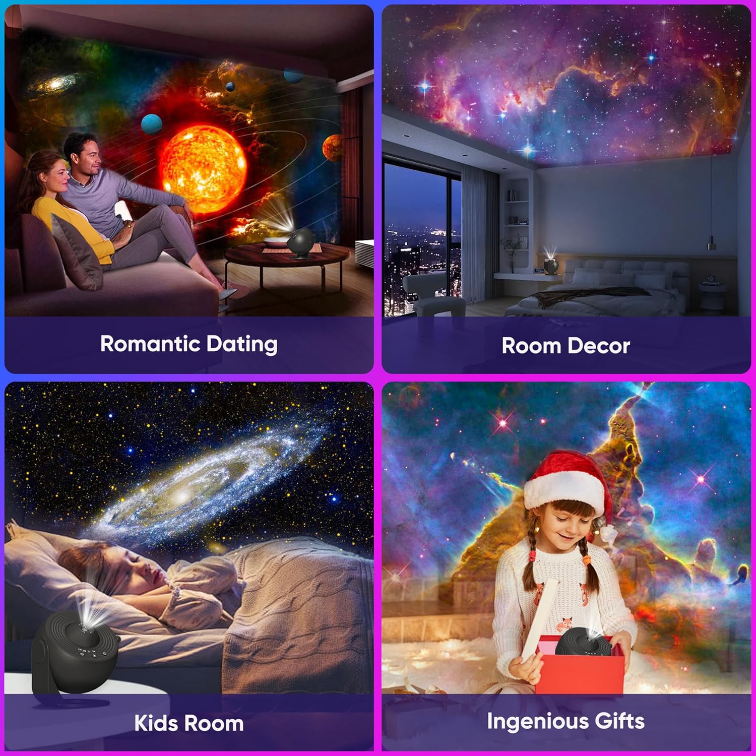 Galaxy Projector 13-In-1 HD Planetarium Star Projector Sky Constellation Night