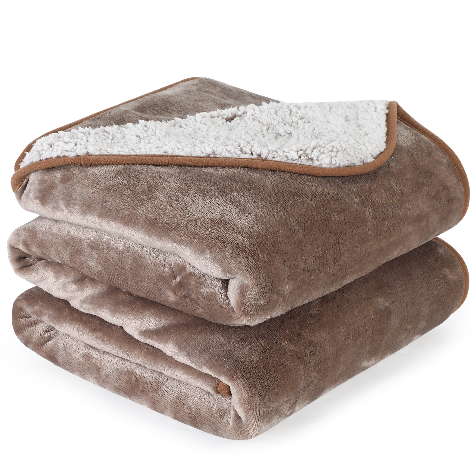 Dog Blanket Waterproof Sherpa Fleece Blanket Sofa Protector Bed Sofa Cat Blanket - Picture 24 of 28