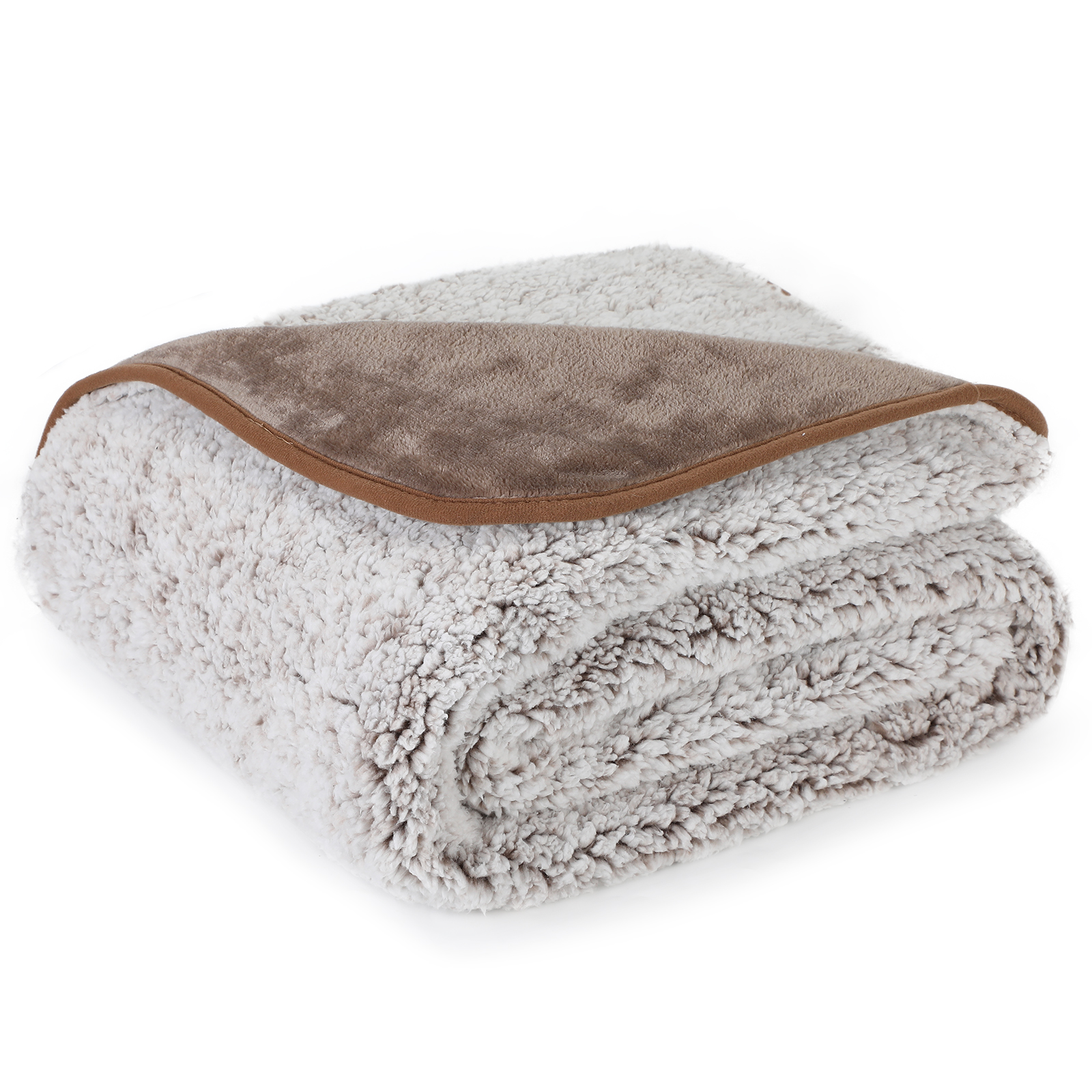 Dog Blanket Waterproof Sherpa Fleece Blanket Sofa Protector Bed Sofa Cat Blanket - Picture 20 of 28