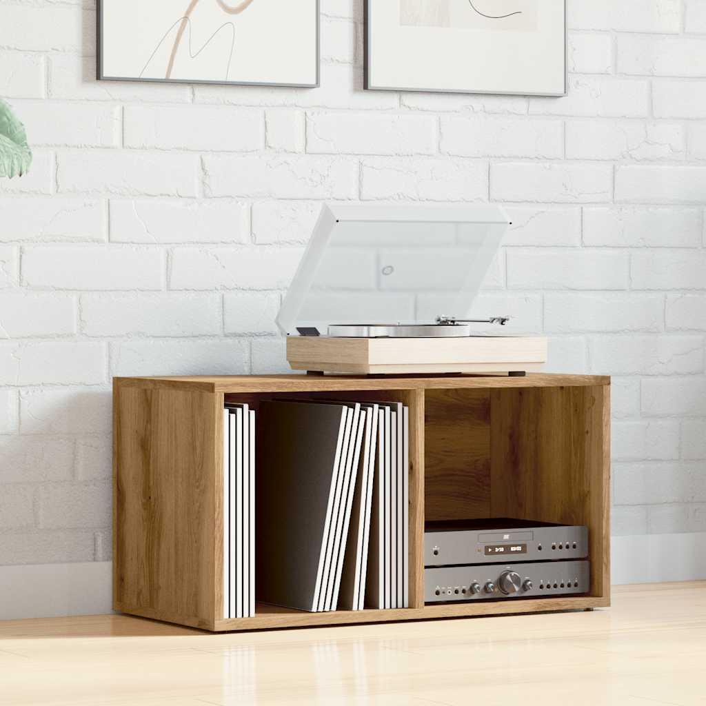 Aufbewahrungsbox Schallplatten Regal Schrank Aktenschrank Regalbox 71x34x36cm - Bild 6 von 96