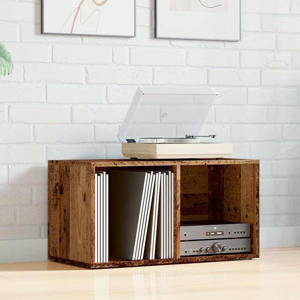 Aufbewahrungsbox Schallplatten Regal Schrank Aktenschrank Regalbox 71x34x36cm - Bild 15 von 96