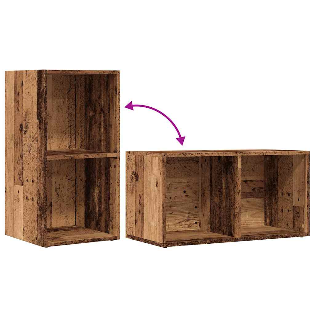 Aufbewahrungsbox Schallplatten Regal Schrank Aktenschrank Regalbox 71x34x36cm - Bild 19 von 96